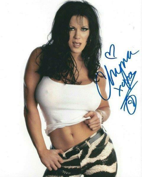 REPRINT - CHYNA WWE WWF Joan Laurer Signed Autographed 8 x 10 Photo Poster painting RP Man Cave