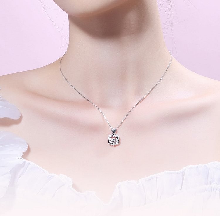 Jolieaprile Heart of the Ocean Necklace (Necklace + Pendant)
