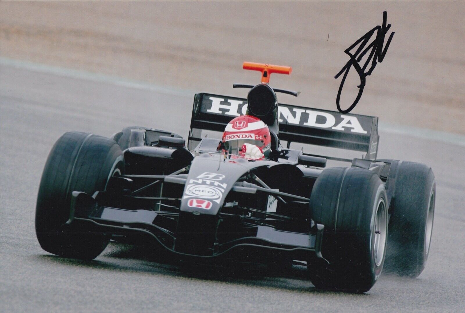 James Rossiter Hand Signed 12x8 Photo Poster painting F1 Autograph Lucky Strike Honda