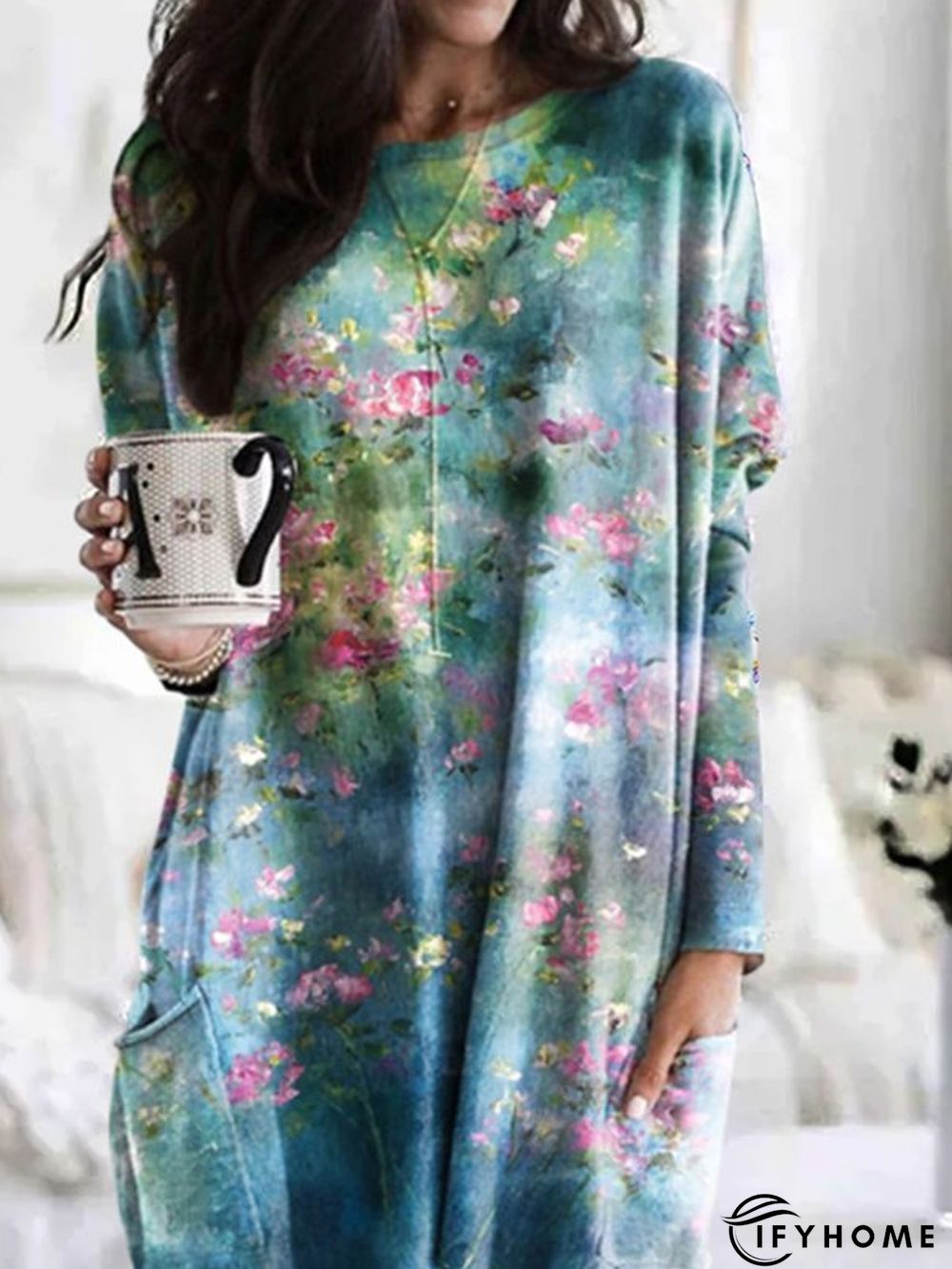 Casual Loose Jersey Top | IFYHOME