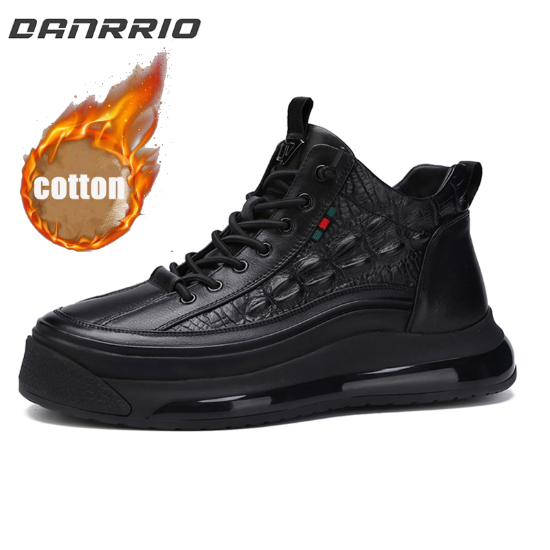 DANRRIO Crocodile Print Embossed Leather Casual Shoes  DANRRIO.COM DANRRIO