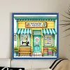 Sewing House-14CT Stamped Cross Stitch 40*40cm/15.75*15.75in