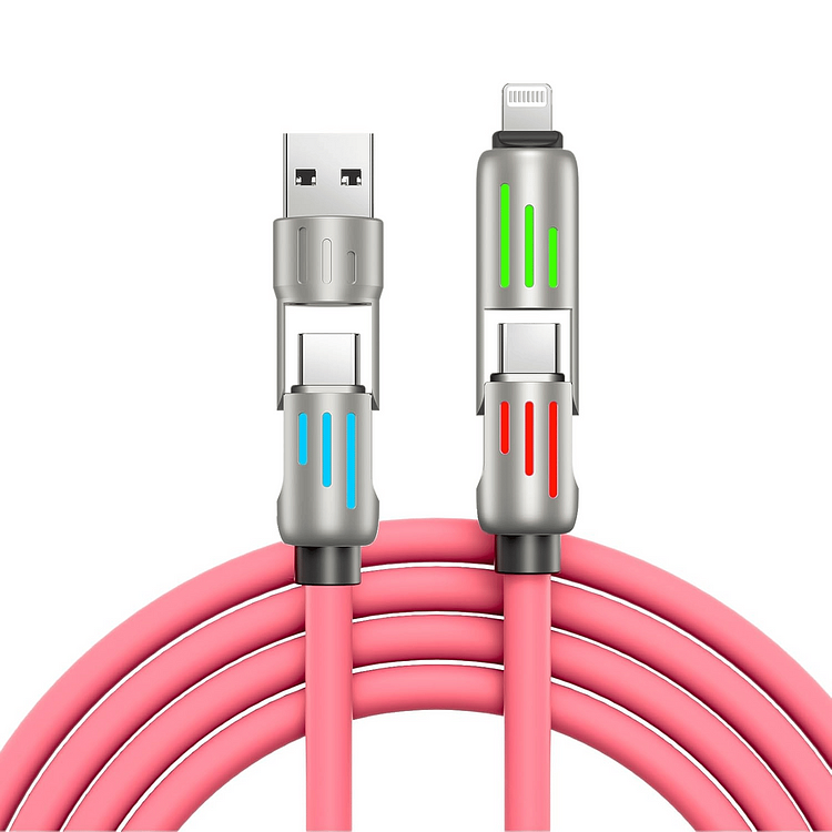 🔥Mfish 240W 4-in-1 USB C Cable