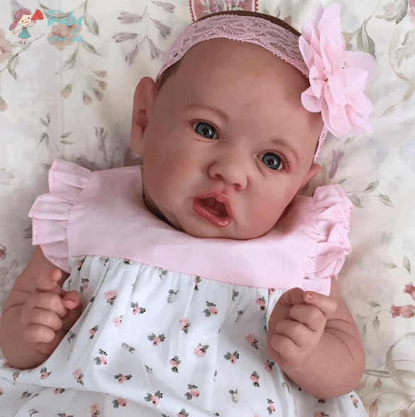 [Mini Doll] 12 inch Lifelike Handmade Sweet Reborn Baby Girl Doll Dawn by Creativegiftss® 2023 -Creativegiftss® - [product_tag] Creativegiftss®