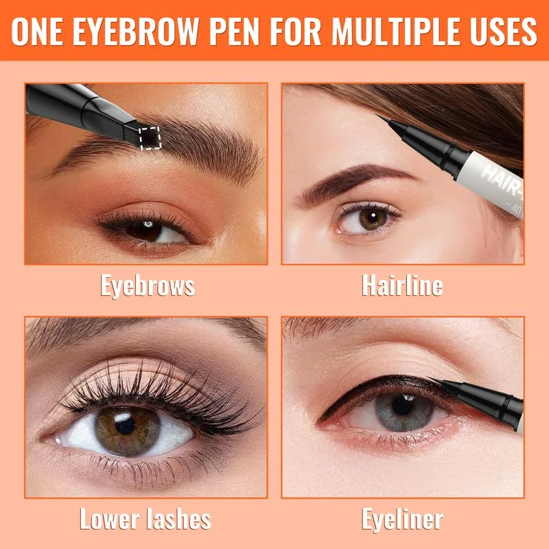 Achieve Perfect Brows &ndash; 4D Brow Pen &ndash; For Natural, All-Day Eyebrow & Eyeliner Perfection!