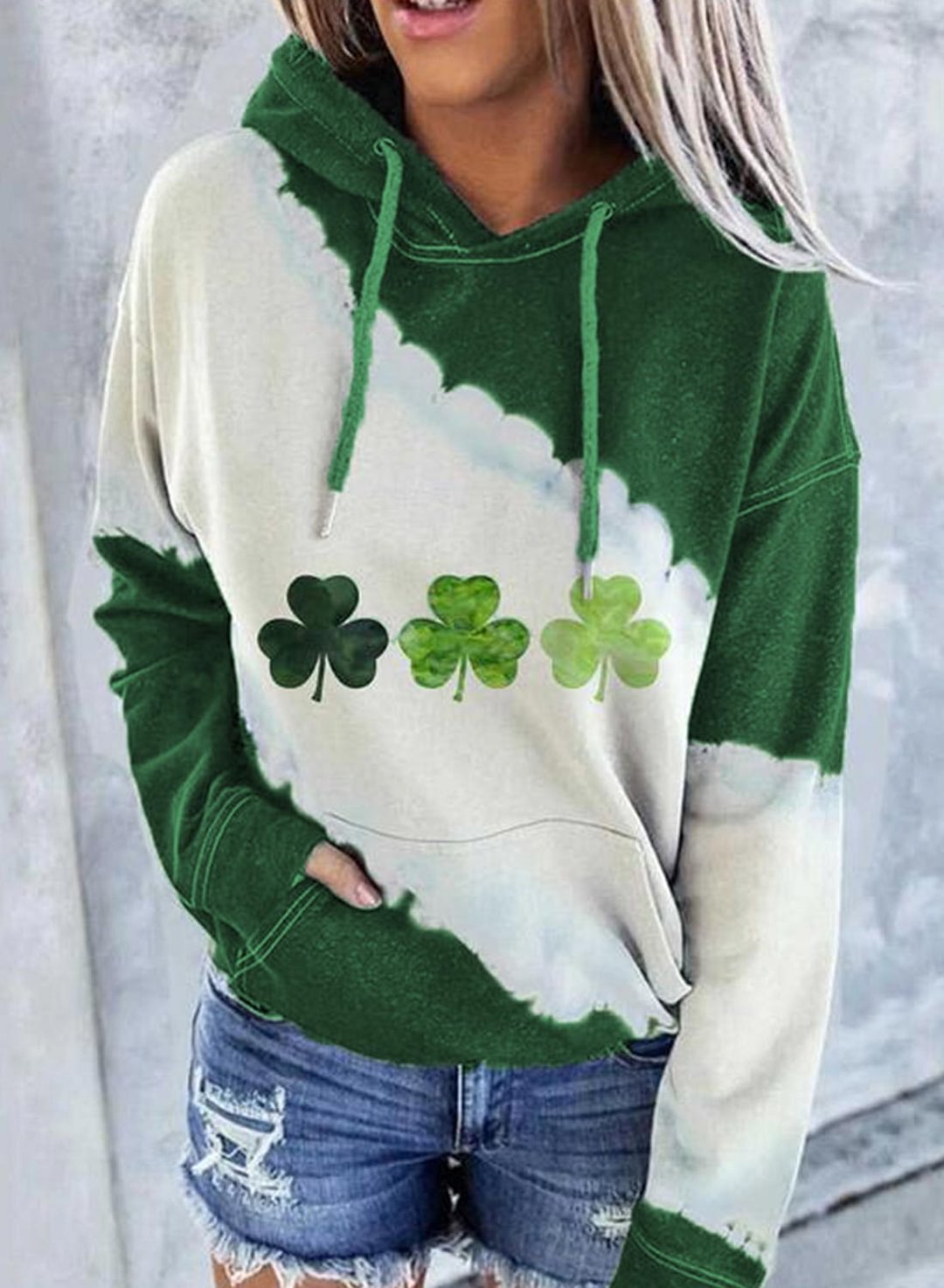 st patricks day womens sweatshirt