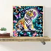 DIY Partial Special Shaped Drill Diamond Painting-Tiger