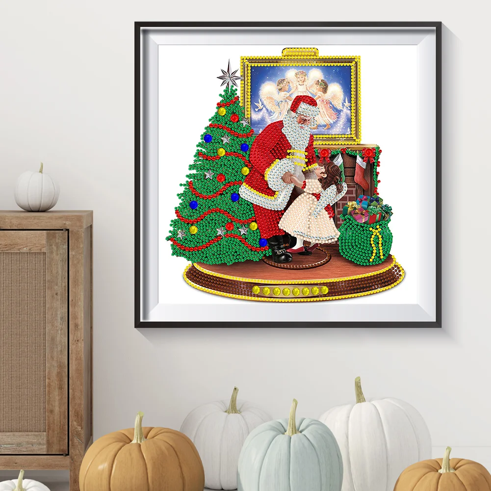 Special Shape Diamond Painting 30*30cm - Santa Claus
