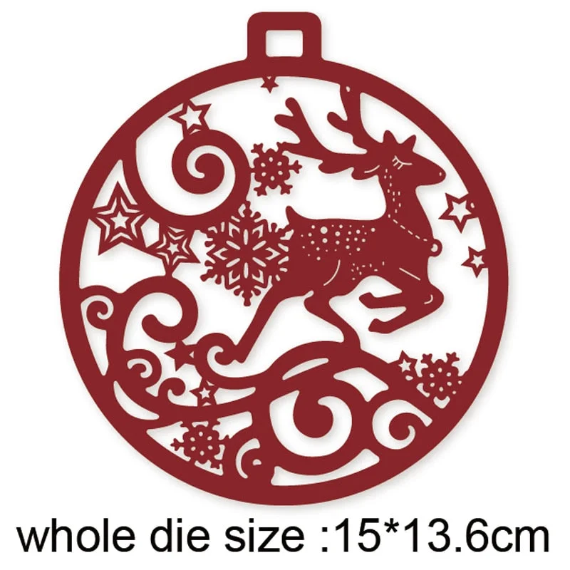 Customized Dies Christmas Snowflake Deer Socks Metal Cutting Dies Scrapbooking Dies For DIY Craft Paper Card Making Stencils Die
