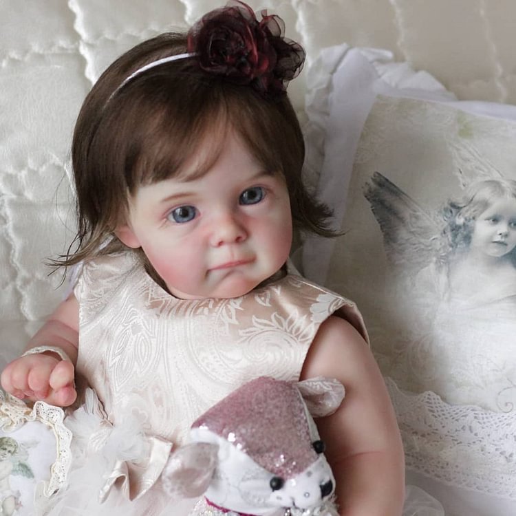 15'' Realistic Reborn Doll Girl Named Daphne with "Heartbeat" and Coos Minibabydolls® Minibabydolls®