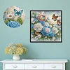 Butterfly Flower - Crystal Rhinestone Diamond Painting