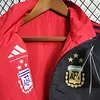2023/2024 Argentina Reversible Windbreaker(Red-Black)Football Shirt 1:1 Thai Quality