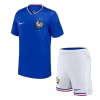 France Home Kids Soccer Jerseys Kit EURO 2024