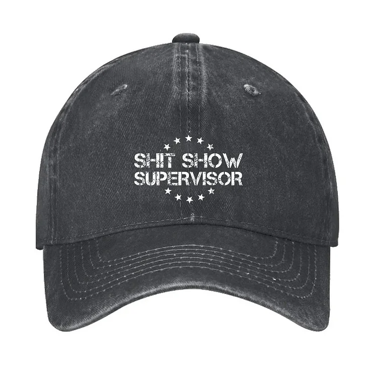 Shit Show Supervisor Hat QueenFunky