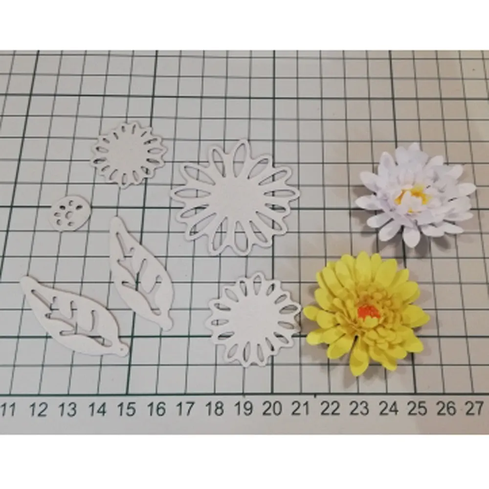 Metal cutting Die for scrapbook Rose Leaf Die, Craft Paper cutting Die, Flower Tree Metal cutting Die