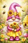 Luxury AB Velvet Diamond Painting Kit - Gnome