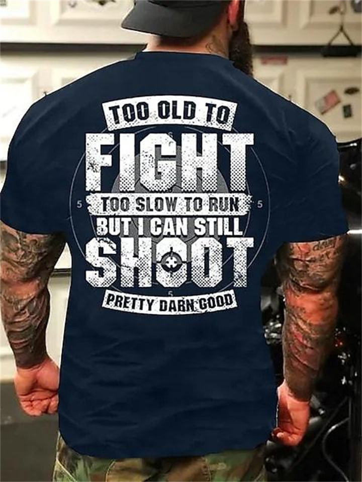 Men's T Shirt Tee Cool Shirt Letter Crew Neck Print Casual Holiday Short Sleeve Print Clothing Apparel Sports Fashion Designer Novelty