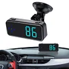 Car Head-up Display with Compass Colorful LED Display Windshield Speed Projector