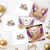 uk.everydayedeals 6Pcs DIY Diamond Painting Greeting Card - Heart Wings