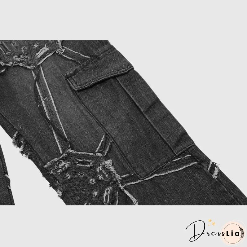 Heavy Weight Spiderweb Jeans