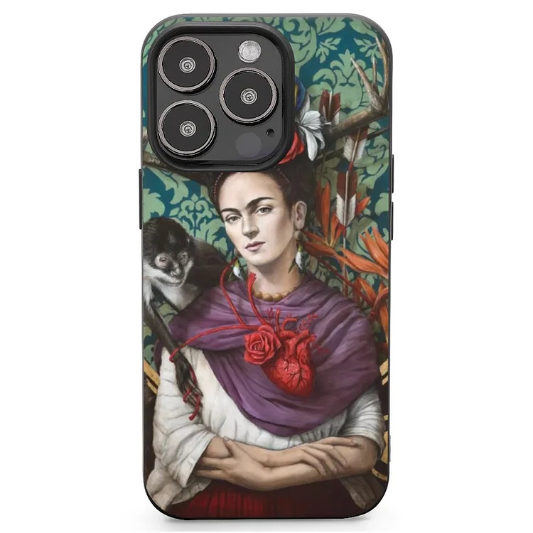 Hommage A Frida (A... Mobile Phone Case Shell For IPhone 13 and iPhone14 Pro Max and IPhone 15 Plus Case - Heather Prints Shirts