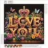 Diamond Painting-DIY Crystal Rhinestone Love Saying