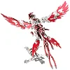 3D Metal Ornithopter Adult Model Set Mechanical Assembly Stainless Steel Phoenix Bird Toy Building Blocks Children's Birthday Gift