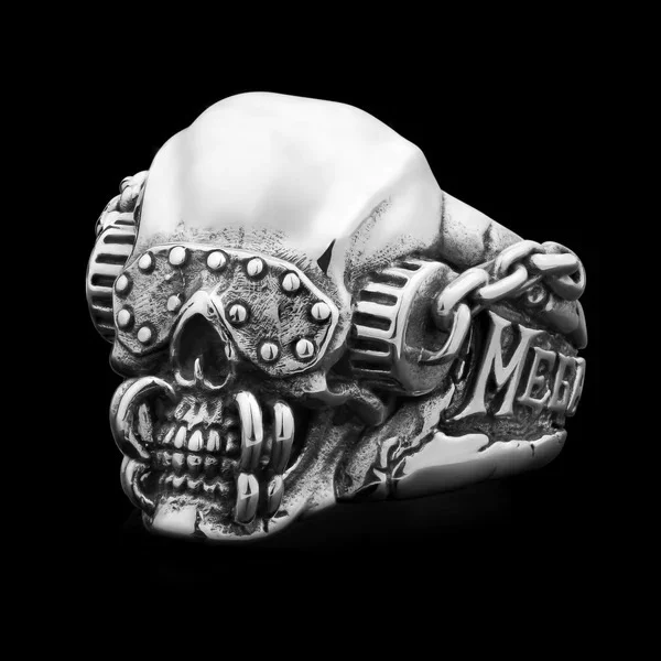 VIC RATTLEHEAD(sterling silver ring)