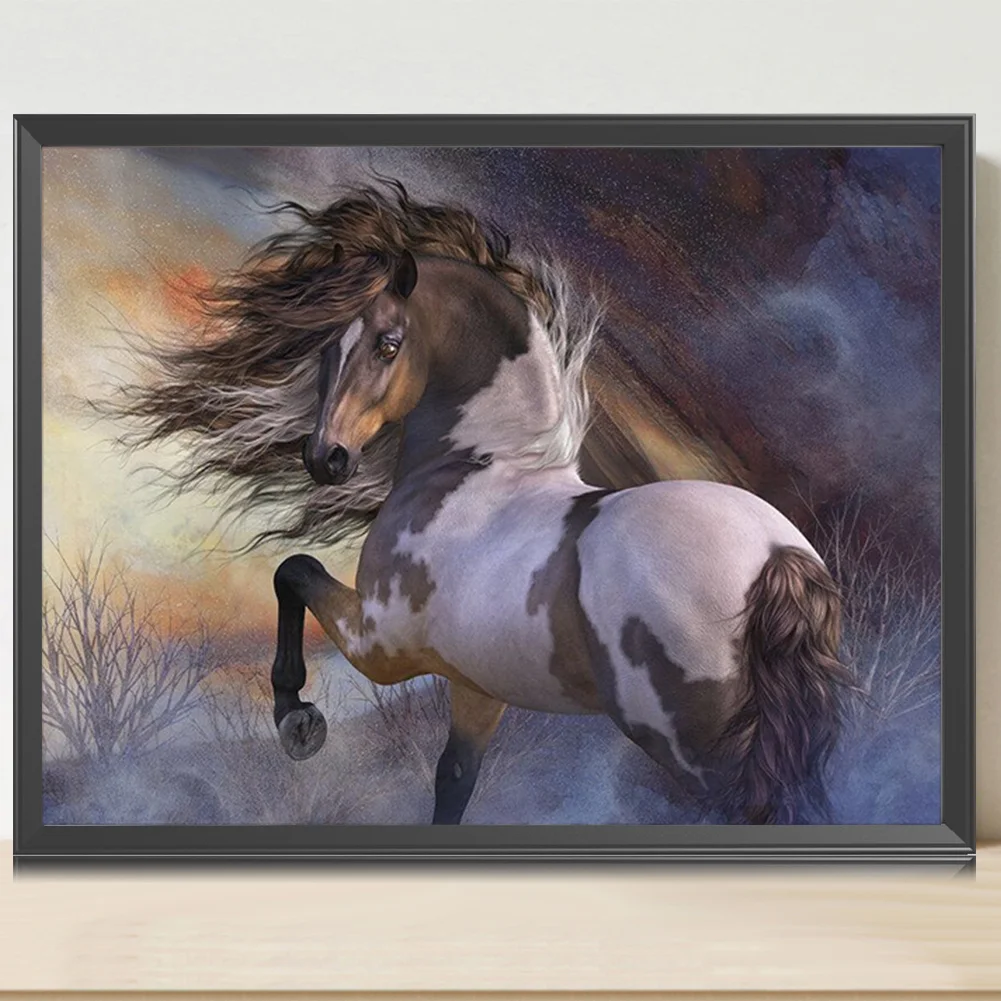 Diamond Painting - Full Round Drill - Horse(Canvas|40*30cm)