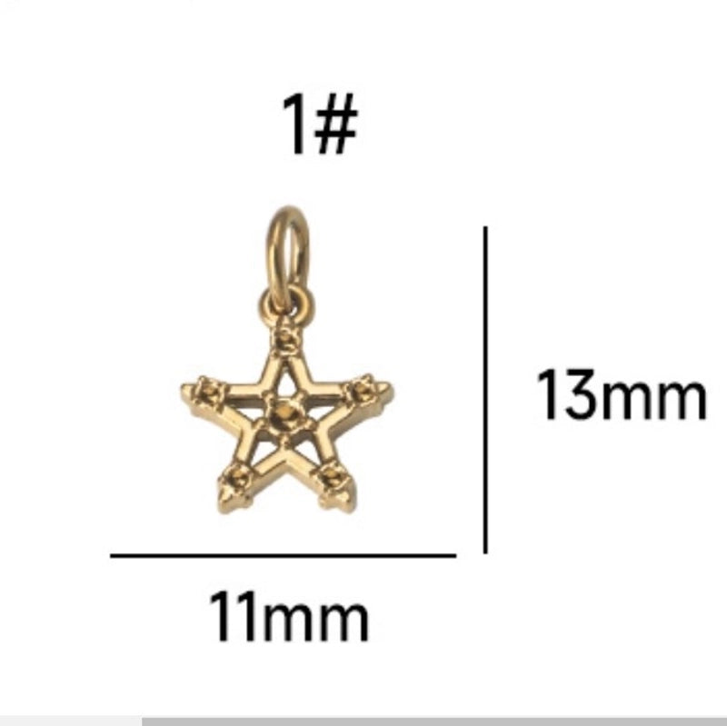 1 Piece Titanium Steel Sun Devil’s Eye Life Tree Pendant