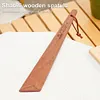 2Pcs Outdoor Wooden Spatula Anti-Scalding Cooking Spatula Utensils Kitchen Tools