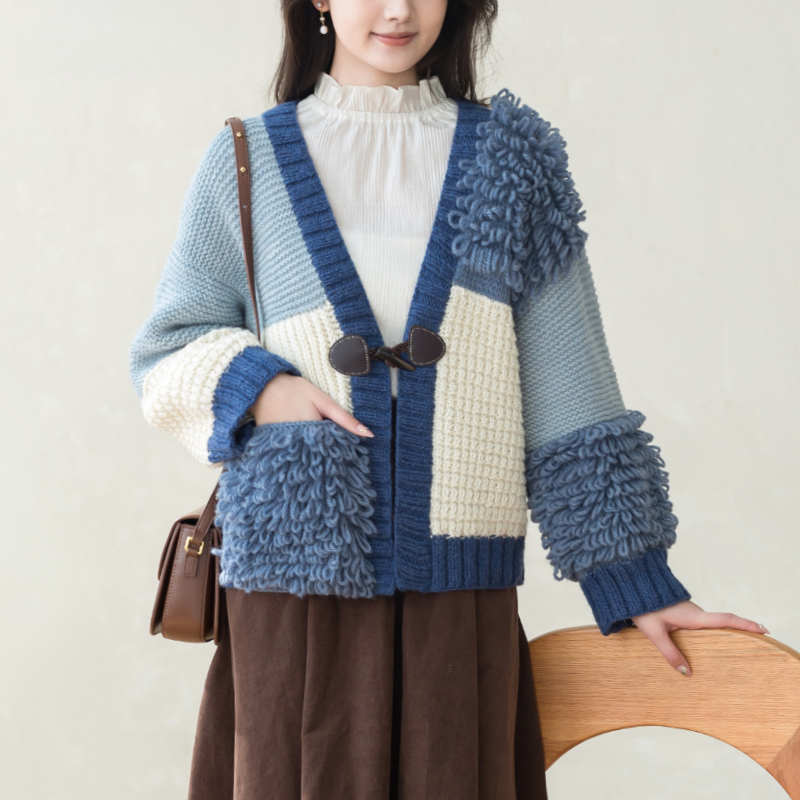 Susan's Boutique DIY Knit Jacket Kit - Handcraft Yarn & Needles Set