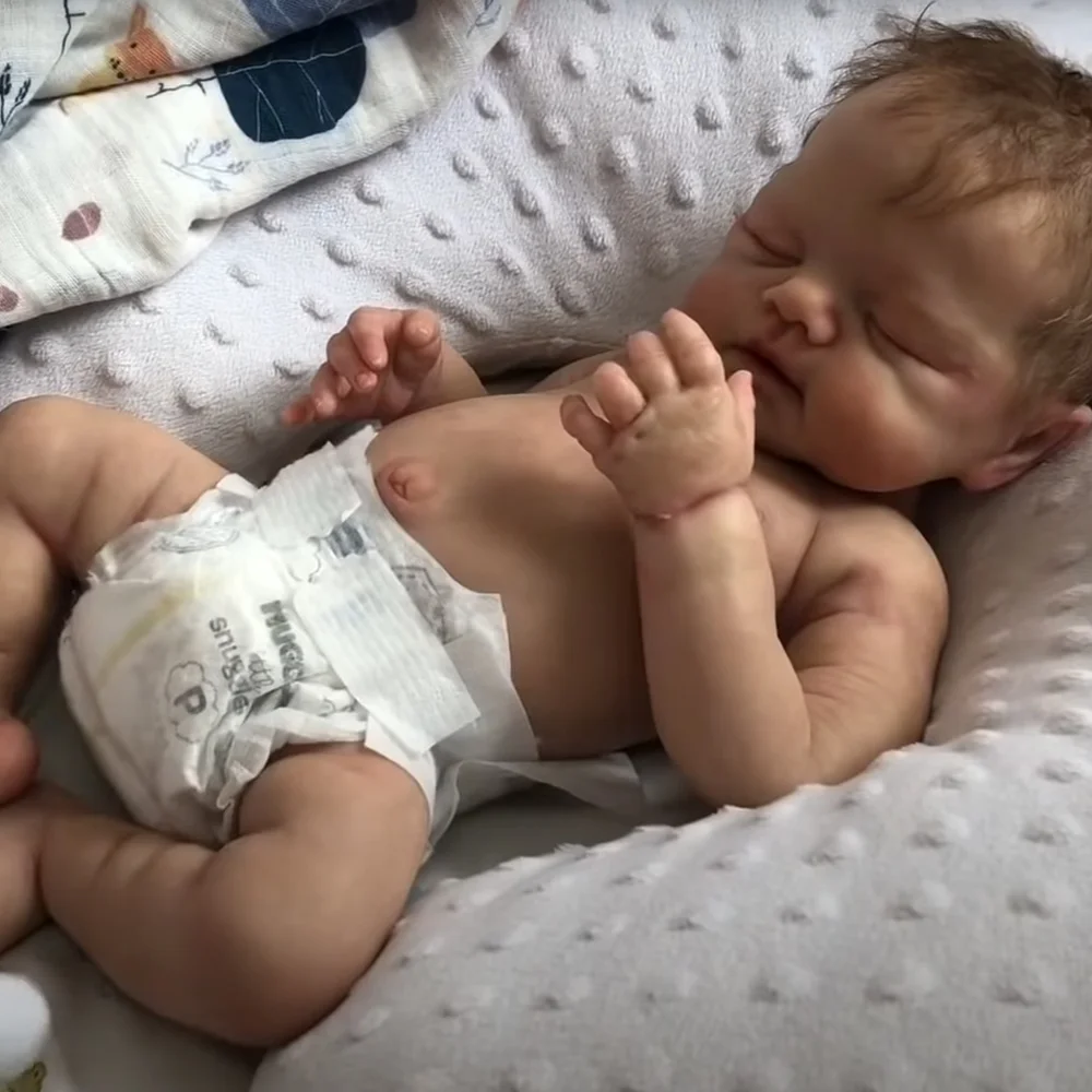 👍𝑻𝑶𝑷 𝑹𝑬𝑪𝑶𝑴𝑴𝑬𝑵𝑫🔥17'' Hivina Realistic Cute Reborn Baby Dollss