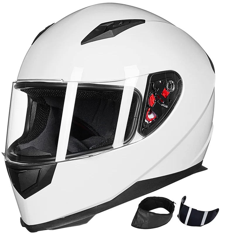 Full Face Motorcycle Street Bike Helmet