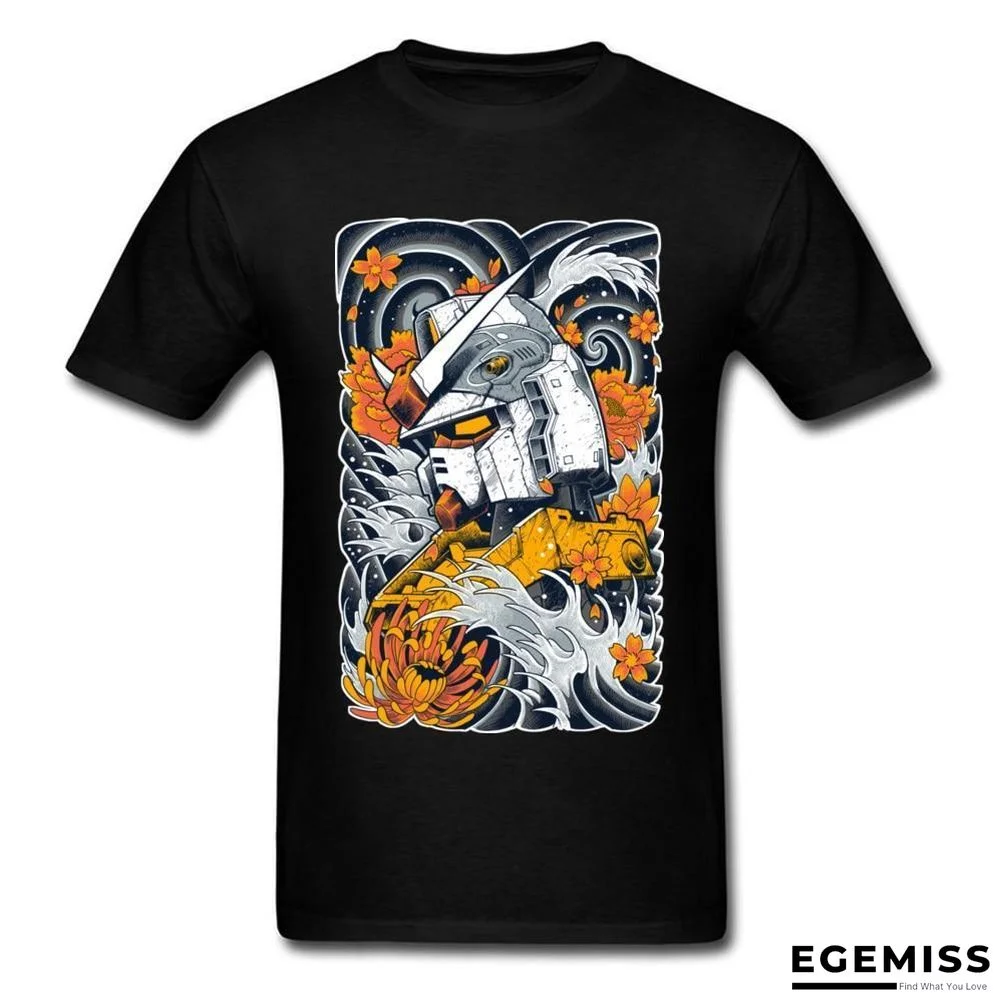 Men's Art Design Vintage Cartoon Tops Tee Summer Funky Streetwear | EGEMISS
