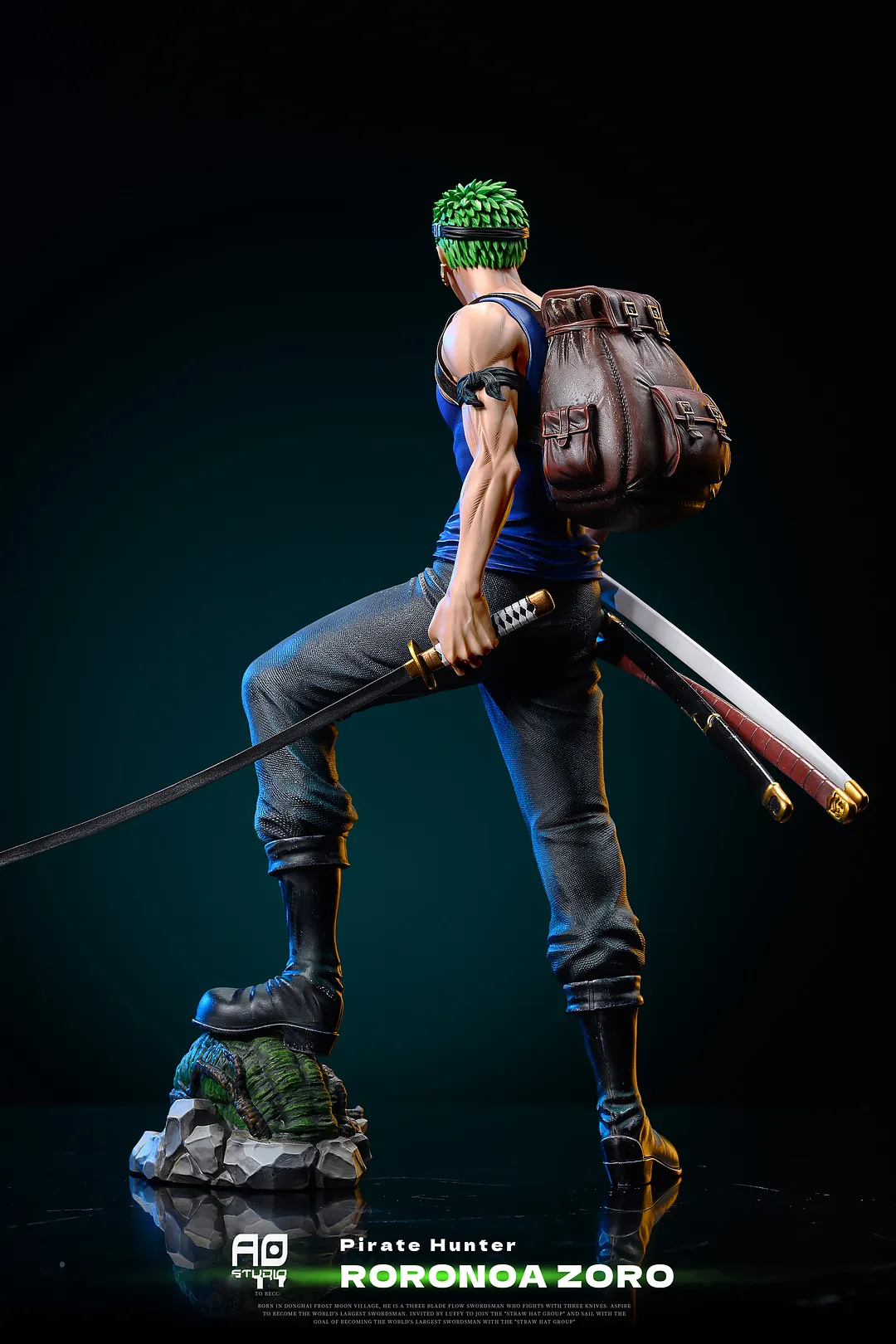 One Piece Sky Island Saga Roronoa Zoro Sanjuroku Pound Ho Statue - Lv Zao Tou Studio [In-Stock]