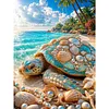 Diamond Painting -DIY Round Drill Stained Glass Sea Turtle