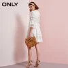 ONLY Brand 2018 NEW cotton sweet sexy backless hollow out crochet agaric lace female dresses |118107667