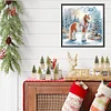 Diamond Painting - Partial Special Shaped Drill - Winter Horse(Canvas|30*30cm)