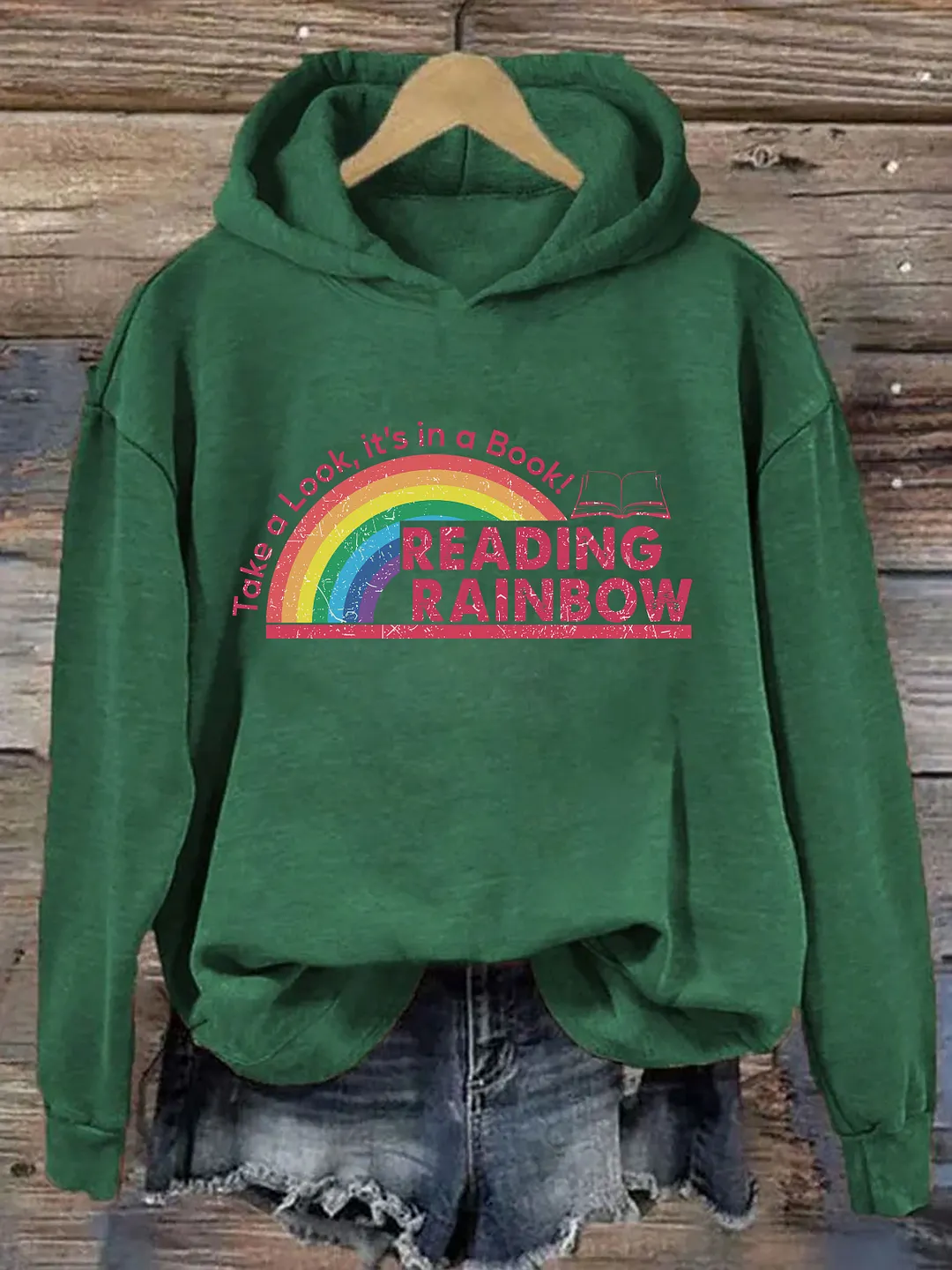 Reading Rainbow Hoodie