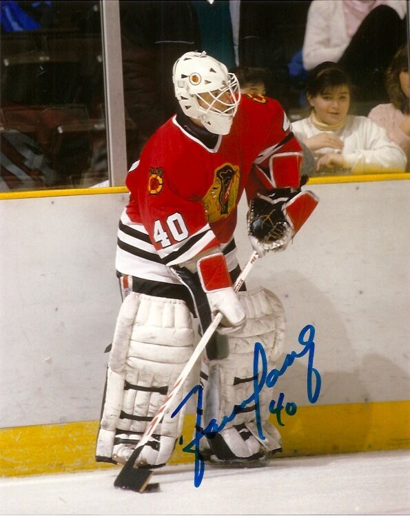 Chicago Blackhawks Darren Pang Autographed Signed 8x10 Photo Poster painting COA