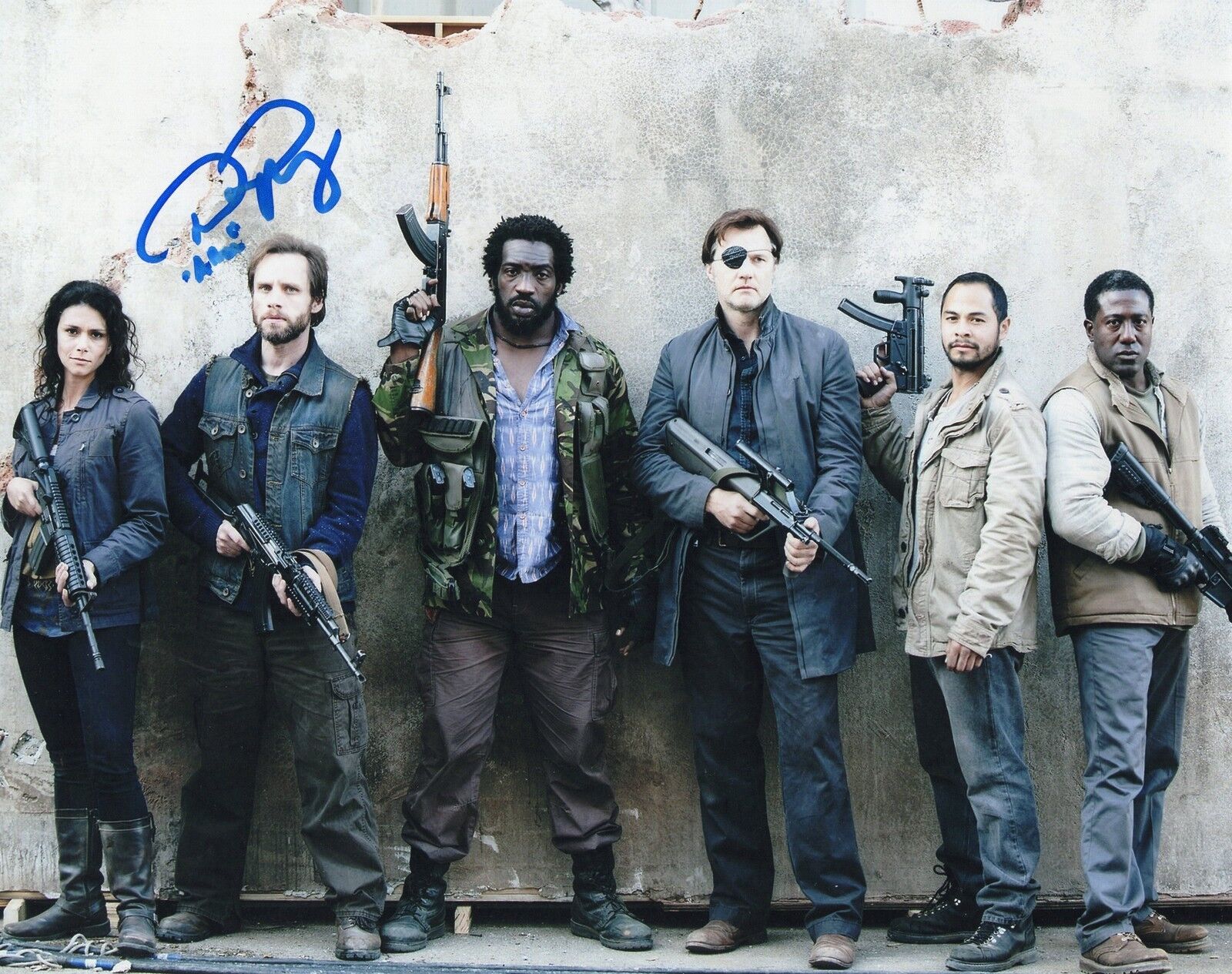 Daniel Thomas May The Walking Dead Cast Signed 8x10 Photo Poster painting w/COA