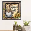 Sunflower Gnome - Partial Special Shaped Diamond Painting 30*30cm