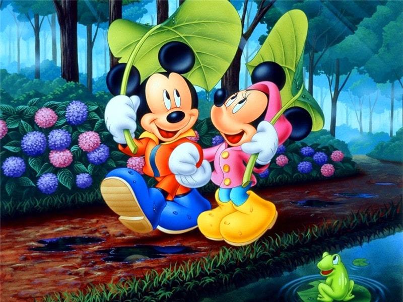 

Minnie & Micky Mouse – Paint By Numbers - 40*50CM, 501 Original