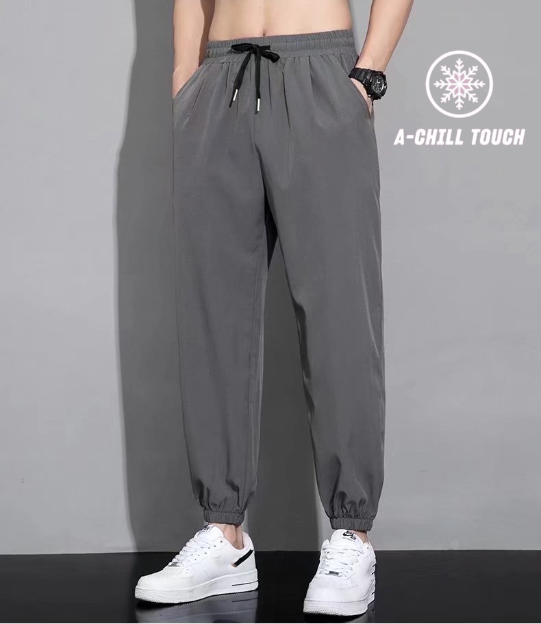 Ice Silk Loose Sport Casual Pants / TECHWEAR CLUB / Techwear