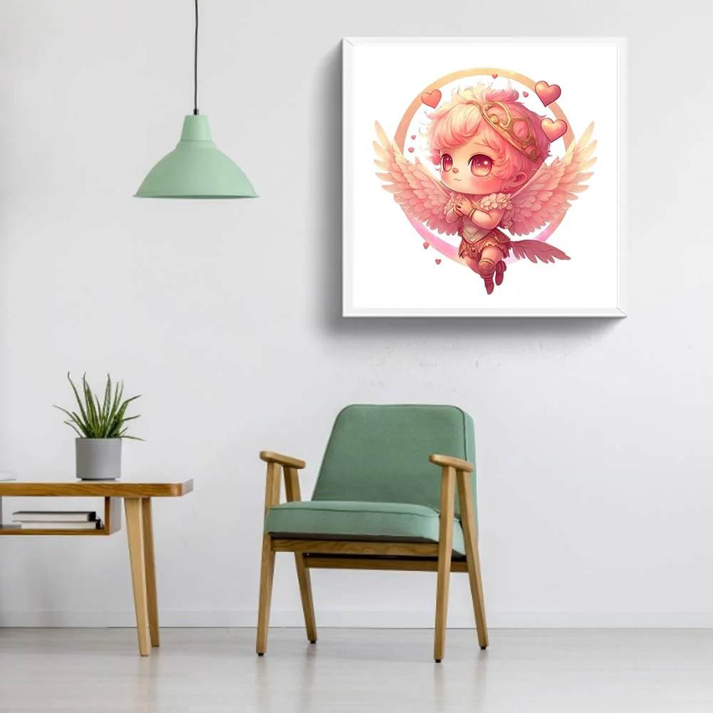 Full Round Diamond Painting 30*30cm - Little Angel