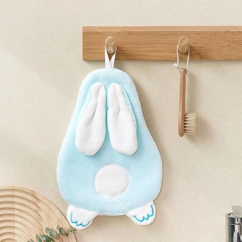 Minimalist Classic Style Color Block Coral Fleece Towels Towels