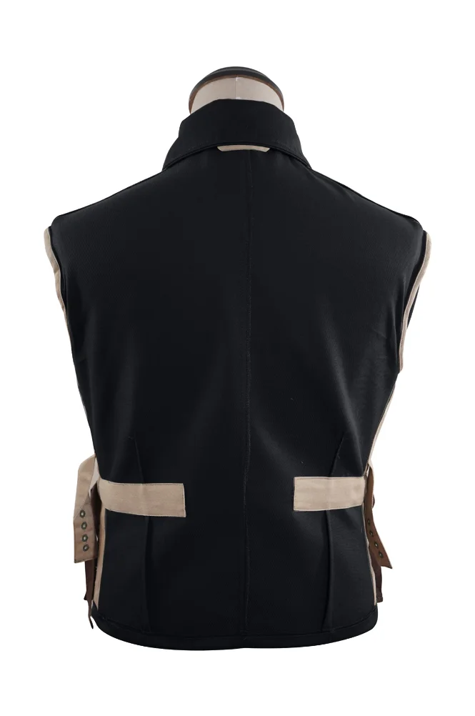   Wehrmacht German Panzer EM Black Gabardine Wrap Jacket German-Uniform