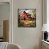 Country House-Full Round Diamond Painting 30*30CM