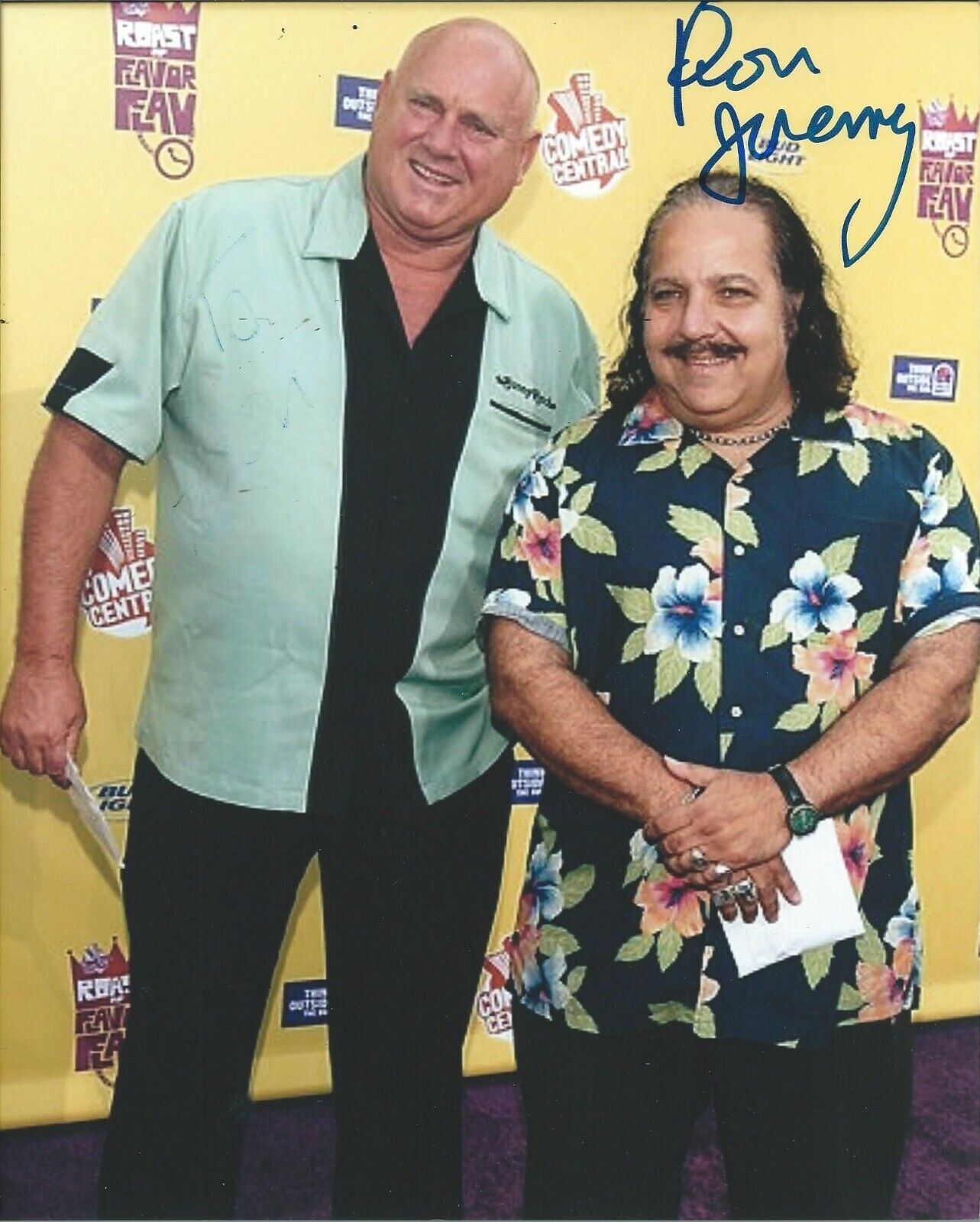 RON HEDGEHOG JEREMY: Adult Star 8x10 Autographed Signed Photo Poster painting